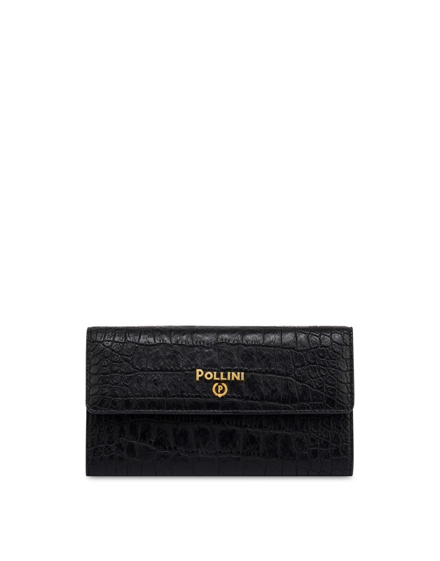 Brieftasche Wallet On Chain aus PU-Krokodil Photo 1