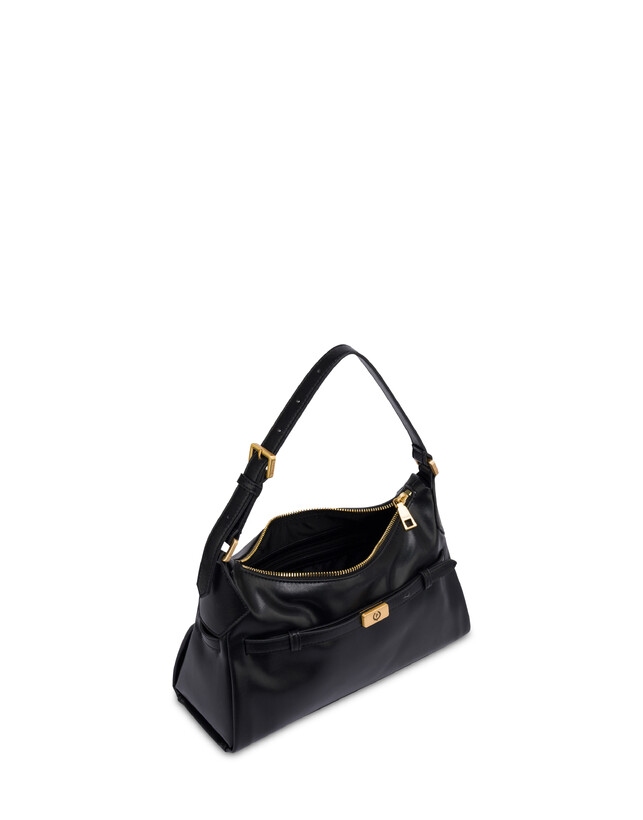 Schultertasche Horizon Small aus schlichtem Lux-PU Photo 3