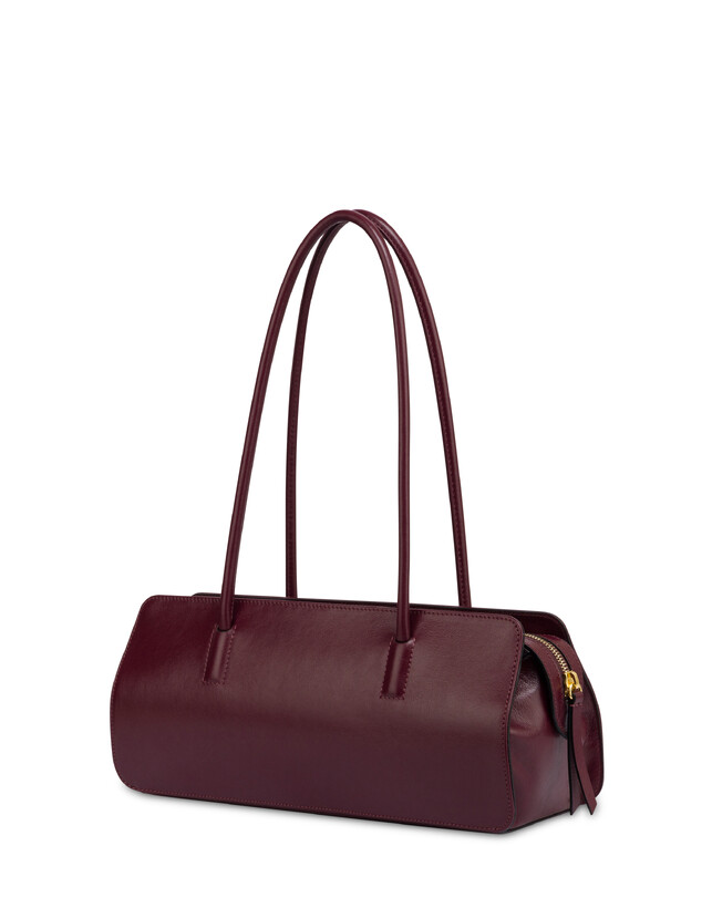 Handtasche Lady aus glänzendem Kalbsleder Photo 2
