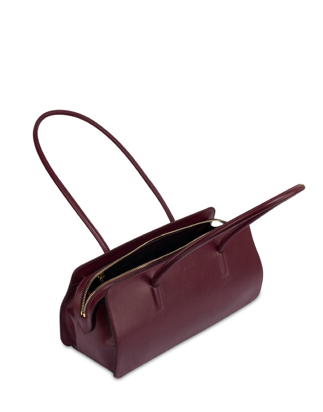 Handtasche Lady aus glänzendem Kalbsleder Photo 3