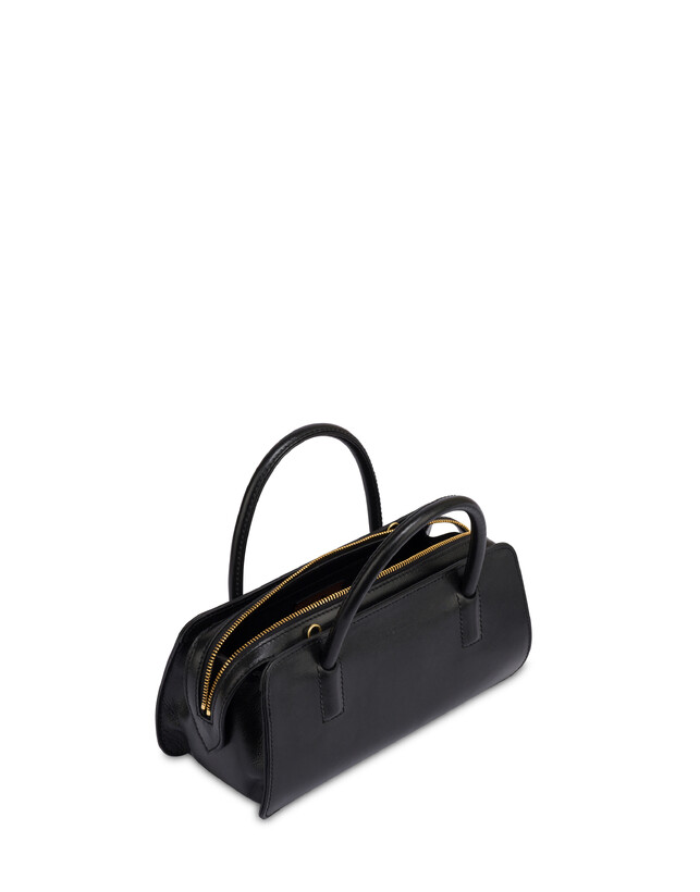 Handtasche Lady Small aus glänzendem Kalbsleder Photo 3