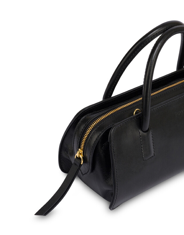 Handtasche Lady Small aus glänzendem Kalbsleder Photo 4