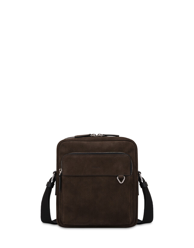 Borsa a tracolla in nabuk e vitello Photo 1