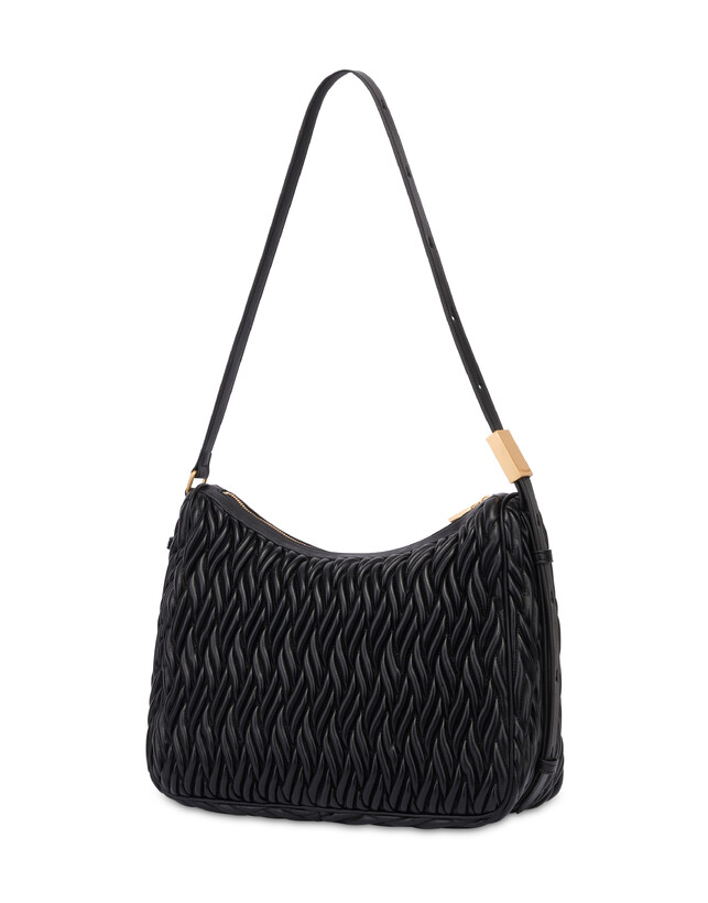 Schultertasche Alba aus gestepptem PU und weichem PU Photo 2