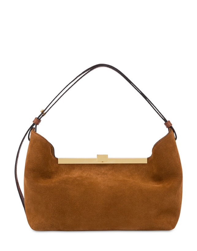 Handtasche Lilly aus Spalt- und Kalbsleder Photo 1