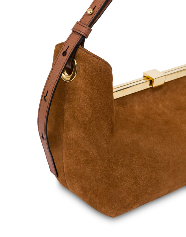 Handtasche Lilly aus Spalt- und Kalbsleder Photo 4