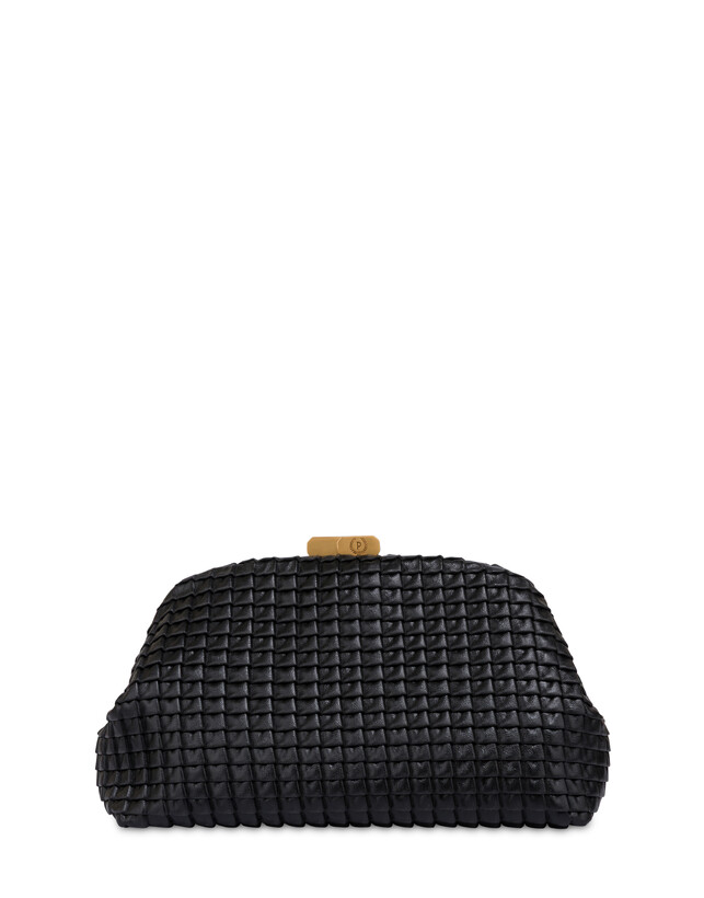 Cloud-Clutch aus Mini-Grained-Lux-Plissè-Pu Photo 1