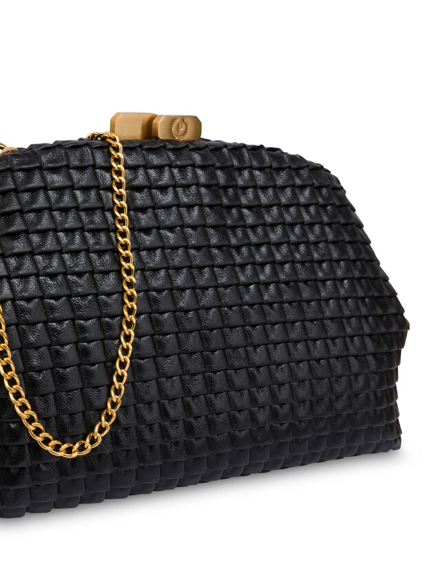Cloud-Clutch aus Mini-Grained-Lux-Plissè-Pu Photo 4