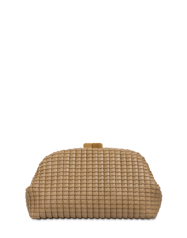 Cloud-Clutch aus Mini-Grained-Lux-Plissè-Pu Photo 1