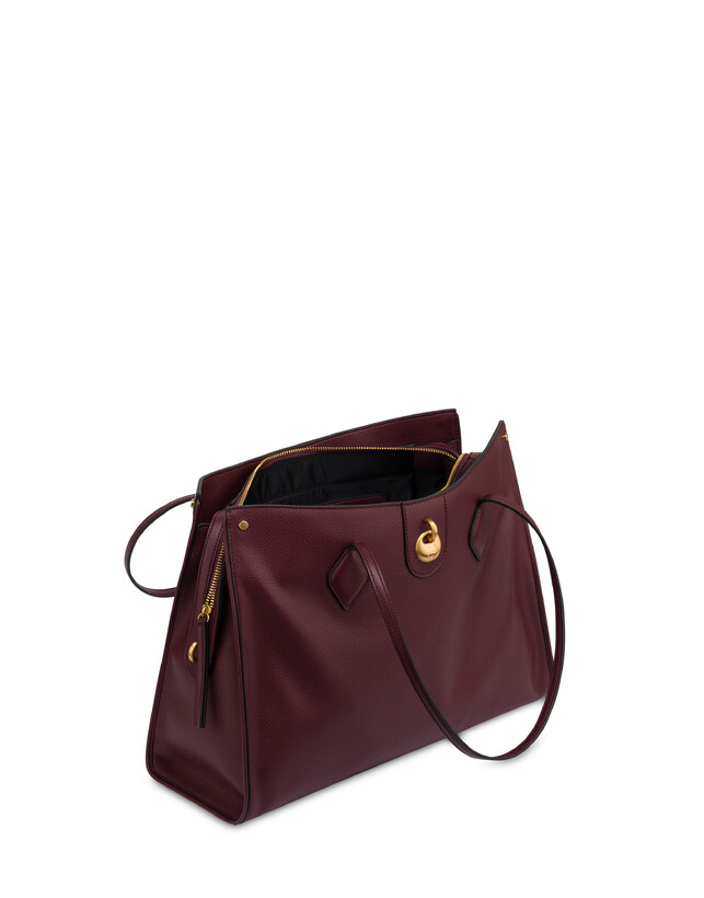 Einkaufstasche „Drop in“ aus genarbtem PU in Mini-Ausführung Photo 3