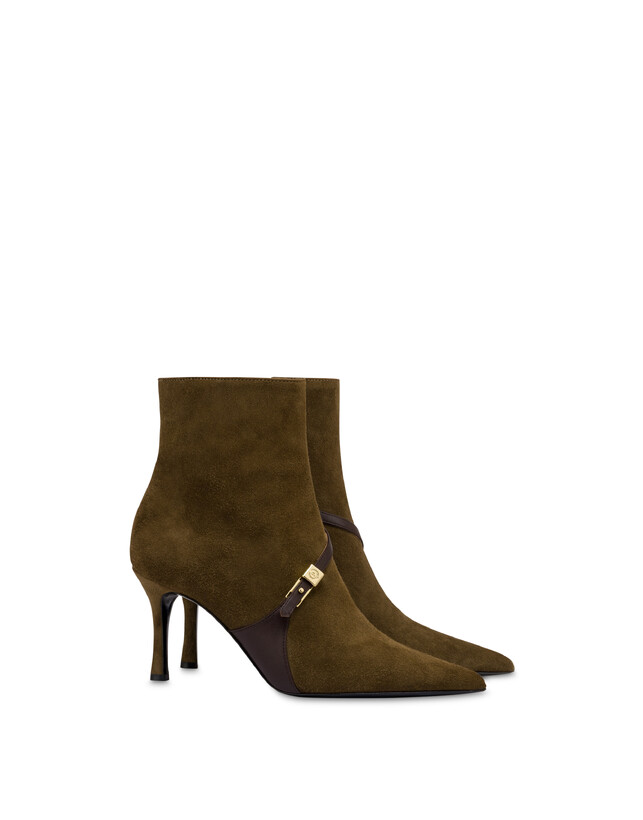 Stiefelette Alba aus Wild- und Kalbsleder Photo 2