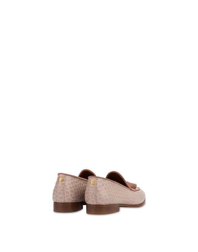 Belgian Shoes Outline in vitello stampa cocco e crosta Photo 3