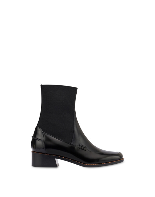 Stiefelette Swing aus geschliffenem Kalbsleder Photo 1