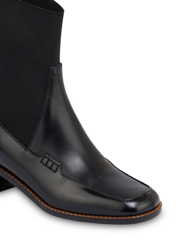 Stiefelette Swing aus geschliffenem Kalbsleder Photo 4