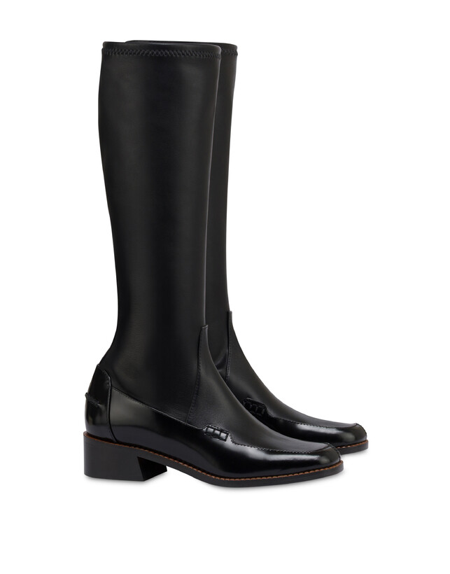 Stiefel Swing aus Kalbsleder und Öko-Stretch-Nappa Photo 2