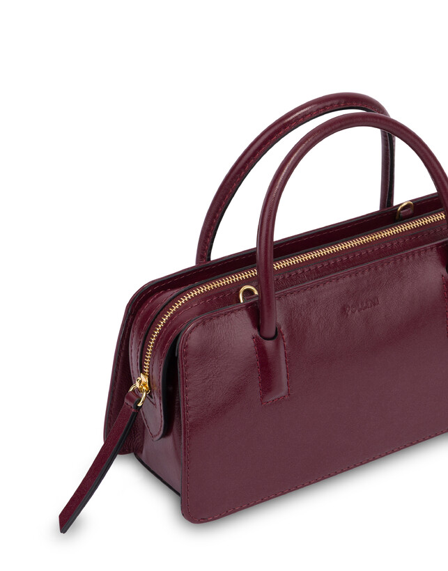 Handtasche Lady Small aus glänzendem Kalbsleder Photo 4