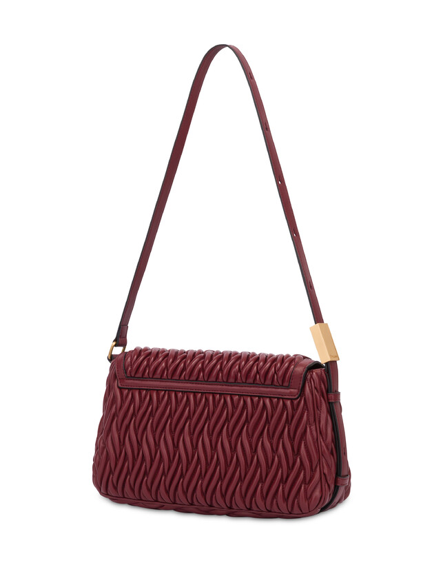 Schultertasche Alba aus gestepptem PU und weichem PU Photo 2