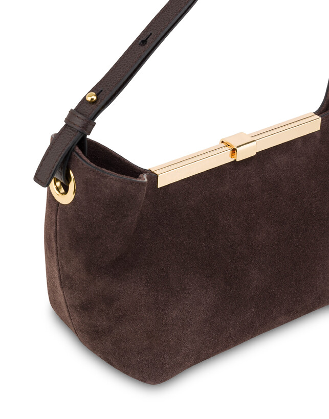 Handtasche Lilly aus Spalt- und Kalbsleder Photo 4