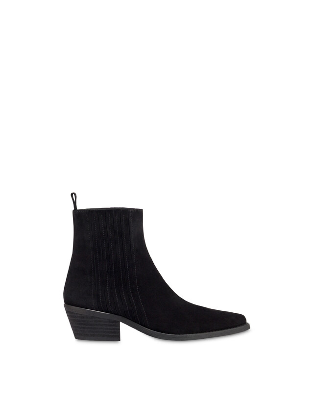 Stiefelette Texas Flare aus Spaltleder Photo 1