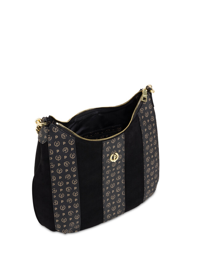 Interplay-Umhängetasche aus Fabric Suede und Heritage-PVC Photo 3