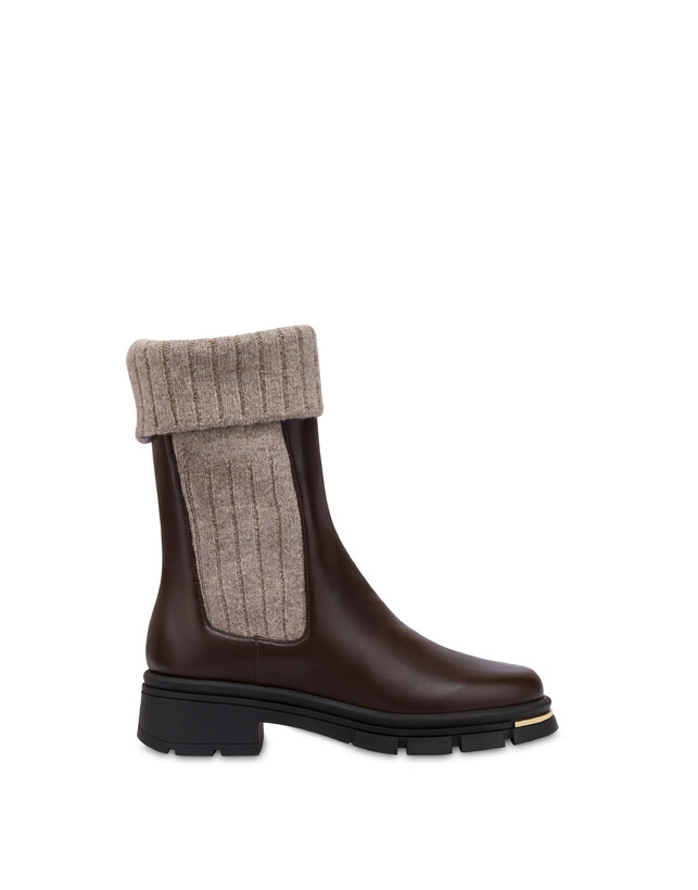 Comfy-Stiefeletten aus Kalbsleder Photo 1