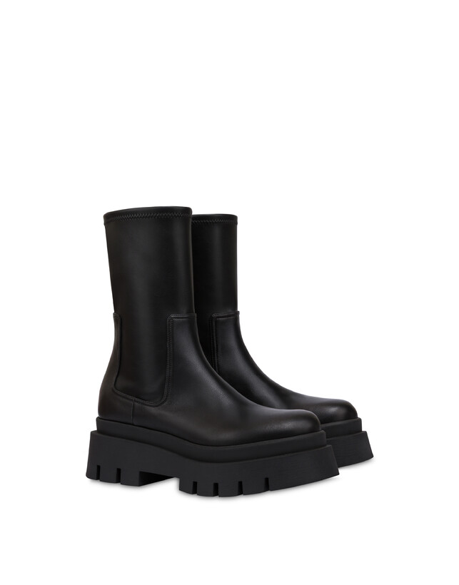 Stiefelette „Ground“ aus weichem PU Photo 2