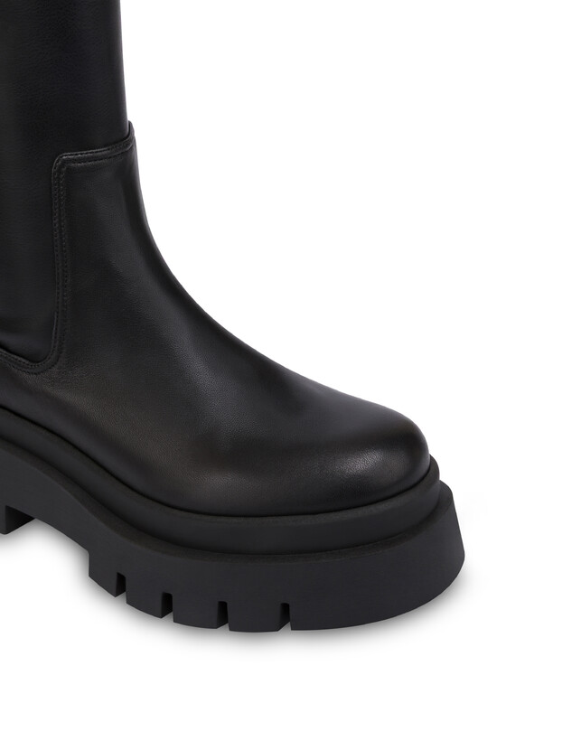 Stiefelette „Ground“ aus weichem PU Photo 4