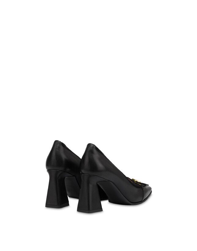 Damen-Pumps aus Kalbsleder und Wildleder Photo 3