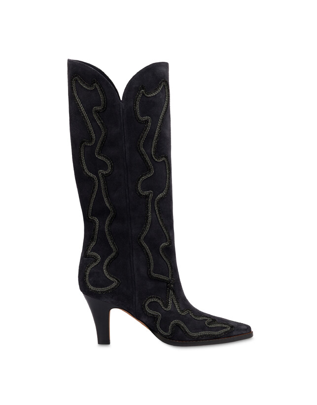 Stiefel „Austin“ aus Spaltleder Photo 1