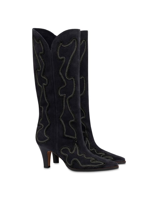 Stiefel „Austin“ aus Spaltleder Photo 2