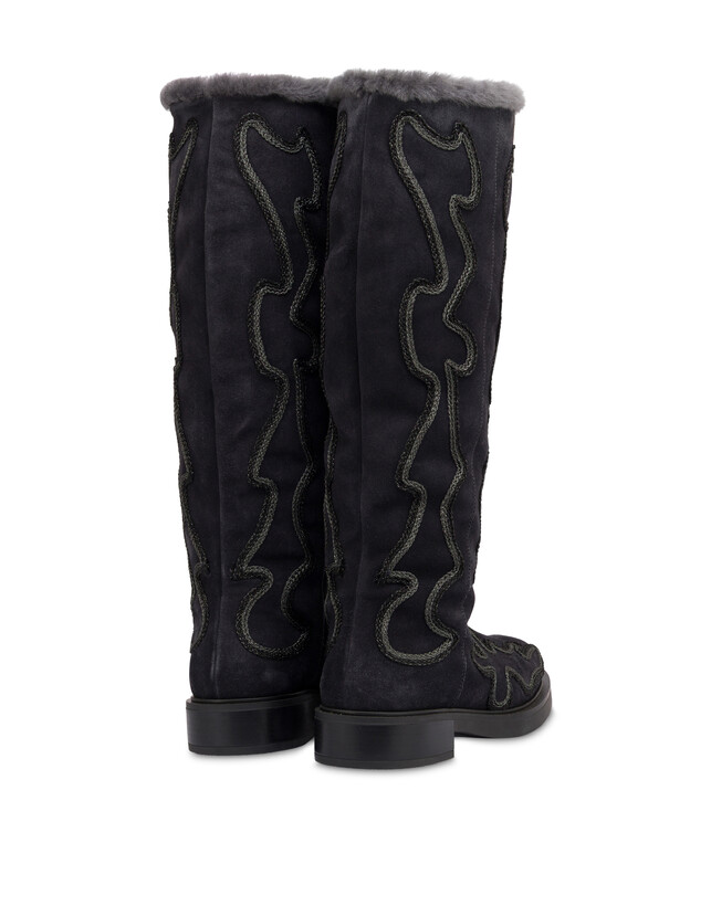 Stiefel „Austin“ aus Spaltleder Photo 3