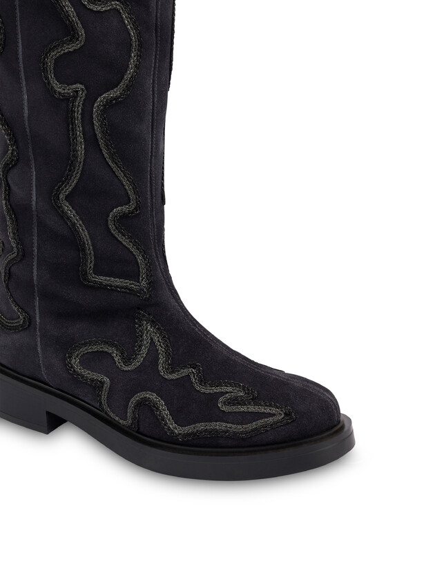 Stiefel „Austin“ aus Spaltleder Photo 4