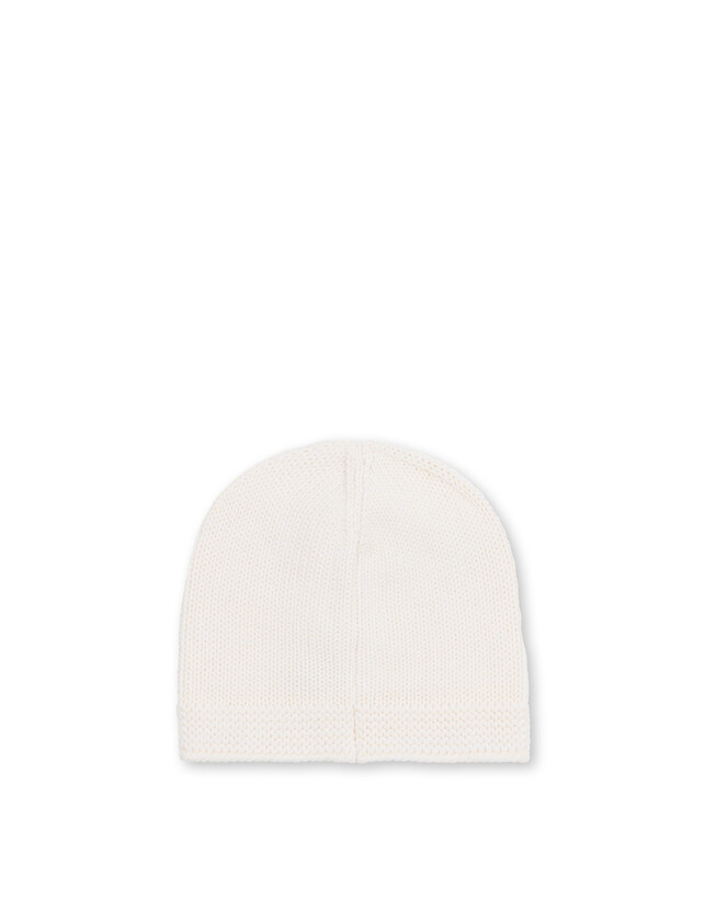 Morbido cappello in maglia rasata misto lana Photo 2