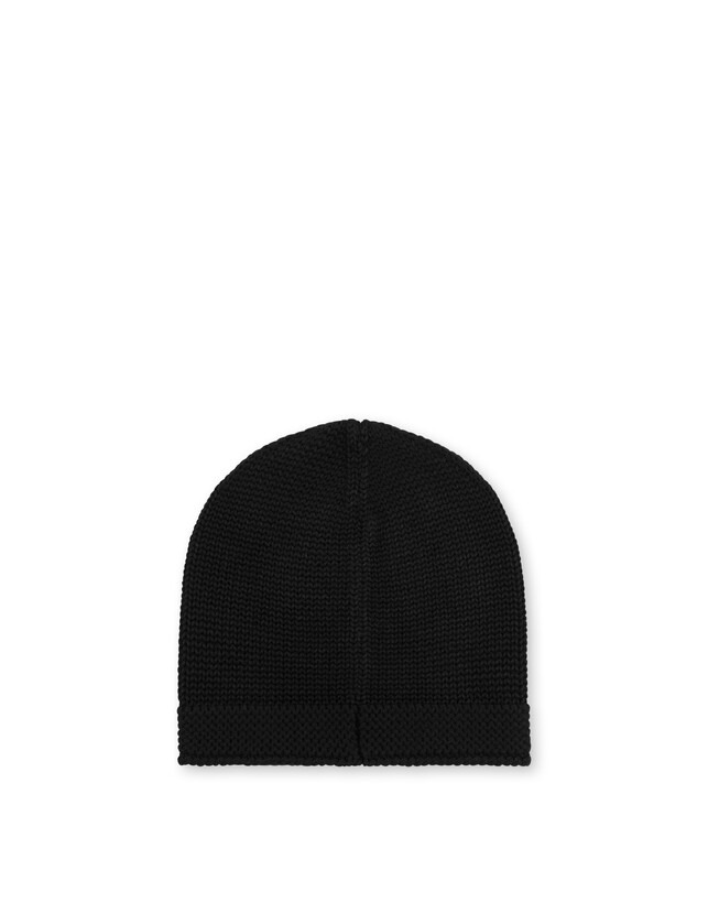 Morbido cappello in maglia rasata misto lana Photo 2