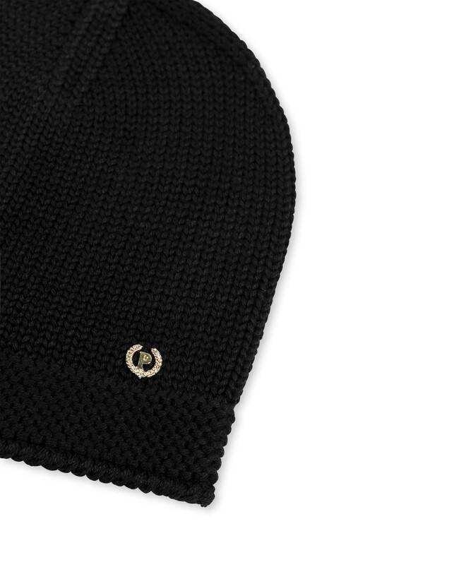 Morbido cappello in maglia rasata misto lana Photo 3