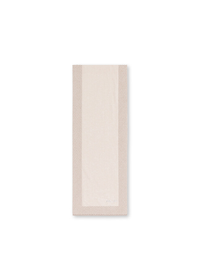Sciarpa in misto lana con stampa chevron Photo 1