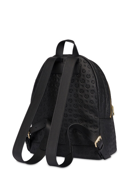 Heritage Logo Embossed-rucksack Schwarz