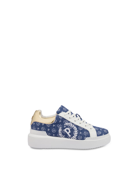 Sneakers Heritage Denim Jacquard Blu/bianco/oro