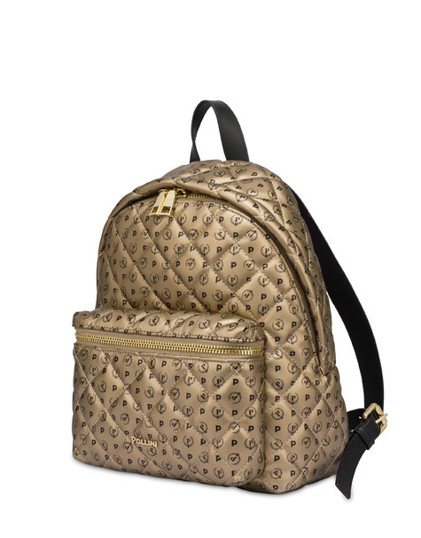 Heritage Matelassé Backpack Gold/black