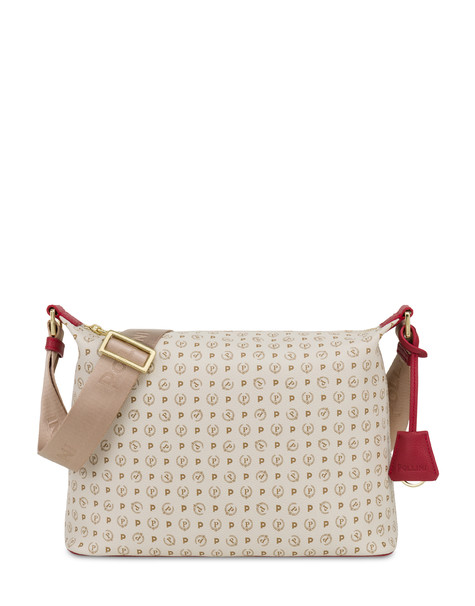 Borsa A Spalla Ivory/laky Red