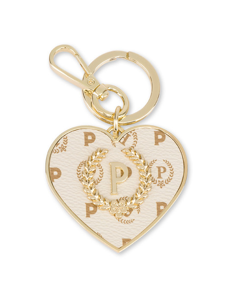 Heritage Heart Key Ring Ivory