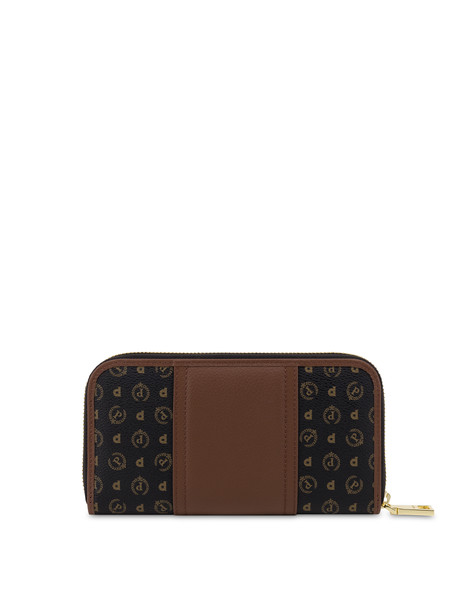 Zip Around Heritage 70 Wallet Black/brown