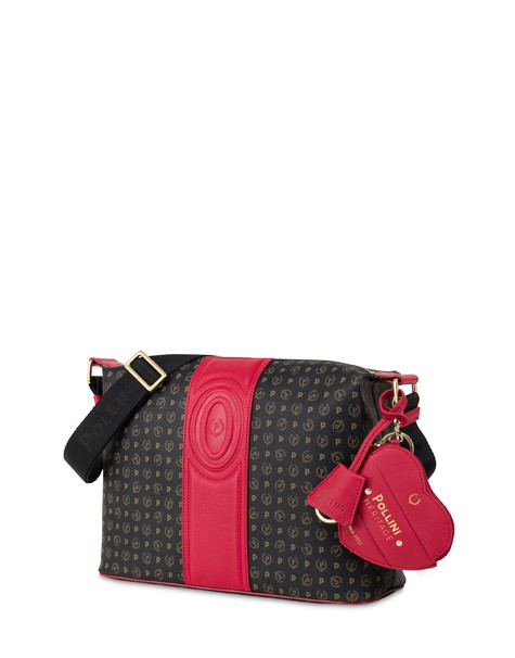 Borsa A Spalla Heritage 70 Nero/rosso.