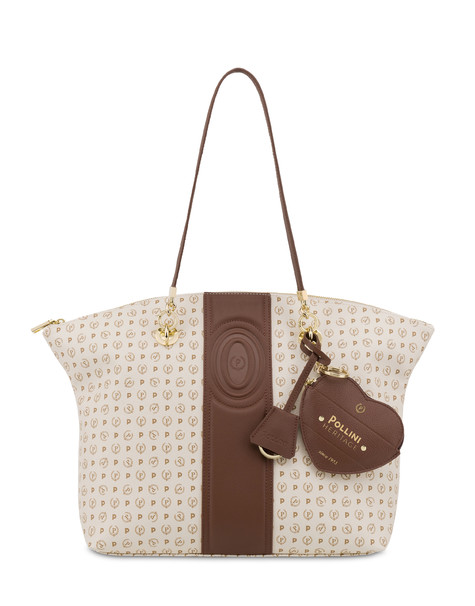 Heritage Tote Bag 70 Ivory/brown