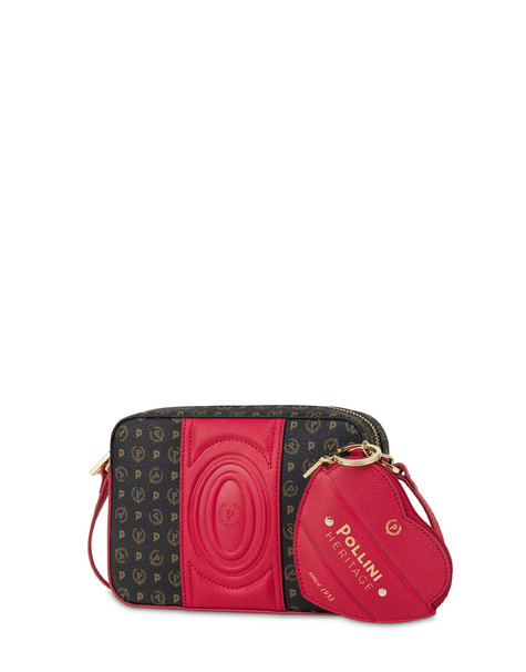 Borsa A Tracolla Heritage 70 Nero/rosso.