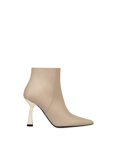 Advance Ivory Nappa Leather Ankle Boots Sand/platinum