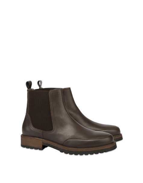 Camber Sand Beatles In Calfskin Dark Brown