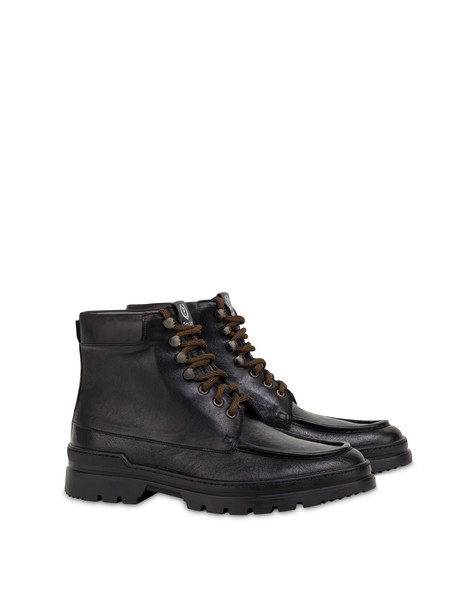 Combat Boot Aus Vintage-nappaleder Ice Cracker 