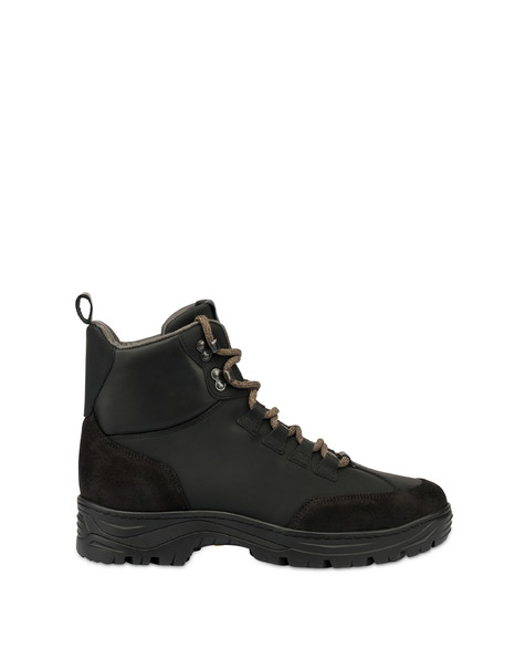 Ice Cracker Calfskin Mid-boots Black/black/black