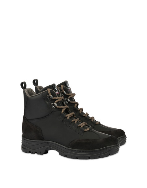 Ice Cracker Calfskin Mid-boots Black/black/black